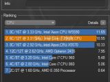 Intel Core i7-3960X CineBench R11.5 multi-core performance