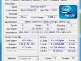 Intel Core i7-3960X CPU-Z 4.2GHz overclock
