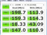 Intel Larson Creek 20GB SSD performance in CrystalDiskMark