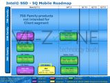 Intel SSD roadmap, including 520 SSD series for enthusiasts