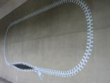 Giant zippers installed in public places