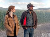Jessica Chastain and Casey Affleck as Cooper’s now-adult children, back on Earth