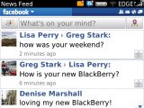 Facebook for BlackBerry v2.0