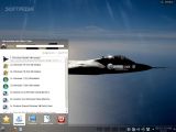 Robolinux KDE's Start Menu (Stealth VM)