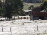 The rain fell over the town of Goulburn in New South Wales