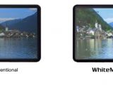Comparison between a WhiteMagic tablet and a "normal" one