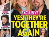 Rumors about Brad Pitt and Jennifer Aniston getting back together are also a favorite
