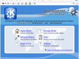 Konqueror with a new default profile