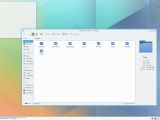 KDE Plasma 5 with Dolphin