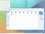 Kubuntu with Plasma 5 file manager