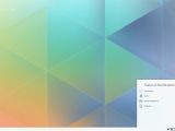 KDE Plasma 5 notification area