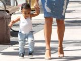 North is causing tension between her famous parents