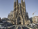 Sagrada Familia in Barcelona, Spain, the inspiration for the new Kanye West church