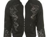 An elegant embroidered jacket for cooler days