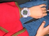 The ID Watch "in action", on a kid's wrist