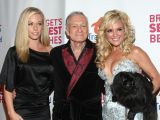Kendra Wilkinson and Hugh Hefner are still good friends, which would explain why she’s defending him
