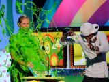 Heidi Klum gets slimed at the Kids’ Choice Awards 2011