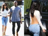 This is how Kim Kardashian dresses to go for tacos with husband Kanye West