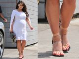 Kim refused to wear maternity clothes during her pregnancy, opted to go glam instead