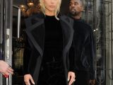 Kim Kardashian unveils new look at Paris Fashion Week