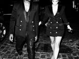 Kanye and Kim Kardashian step out in matching Givenchy jackets