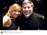 Kari Byron and Steve Wozniak