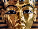 Photo shows King Tutankhamun's burial mask