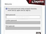 Kingston DT4000-M secure USB Flash drive password setup