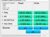 Kingston DataTraveler HyperX USB 3.0 Flash drive - AS SSD benchmark