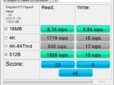 Kingston DataTraveler HyperX USB 3.0 Flash drive - AS SSD benchmark