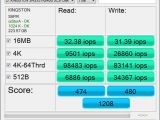 iops numbers show the same results