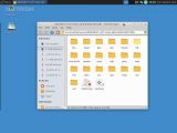 The default file manager of Korora 21 Xfce Edition