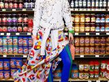 Elle runs glamorous, supermarket-themed spread with Kristen Stewart