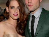 Robert Pattinson wore an emerald Gucci suit at the same event