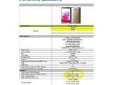 Specs of LG G3 for Sprint