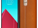 LG G4 in leather brown