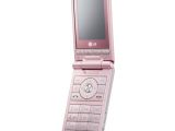 LG KF300 in pink