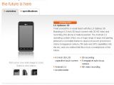 LG Optimus 3D "Coming Soon" page