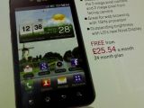 T-mobile UK LG Optimus Black price
