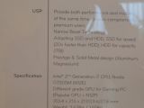 LG P330 ultra-portable notebook specs
