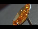 Orange diamond goes for eye-popping prize at auction