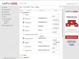 LastPass: As is the case with the standalone app, the web browser extension also enables you to view the saved sites and the form fill profiles