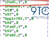 Code strings in iOS 5.1 seem to indicate there's a new iPod touch on the way