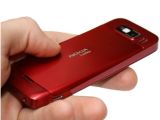 Nokia E55 in red