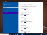 Windows 10 build 9901 settings