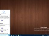 Windows 10 build 9901 Cortana settings