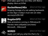 Peregrin app on Windows Phone 8.1
