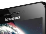 Lenovo A5000 upper display view
