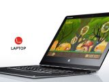 Current Lenovo Yoga 3 Pro in laptop mode