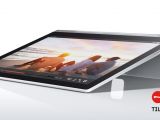 Lenovo Yoga Tablet 2 Pro in tilt mode